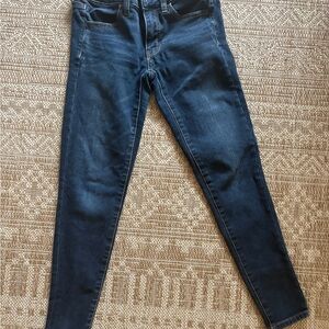 American Eagle Outfitters Dark Indigo Skinny Jeans